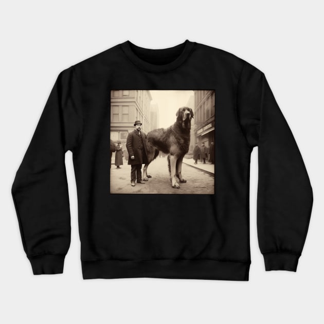 Big Dog from 1900 Crewneck Sweatshirt by AviToys